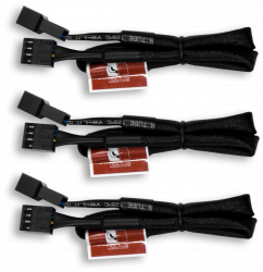 NA-SEC1 4-Pin PWM Fan Extension Cables, 3 pack