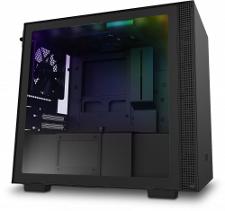 H210i Black Mini-ITX Case with Lighting and Fan control