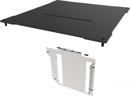 The kit includes a new top panel and bracket